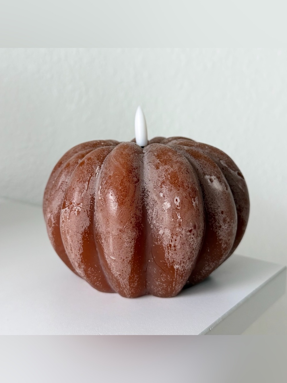 Viral Hobby Lobby Orange LED Pumpkin Candle, 2026 Collection, SOLD OUT!